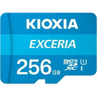 KIOXIA microSDXCカード EXCERIA 256GB UHS-I KMU-A256G(1個)